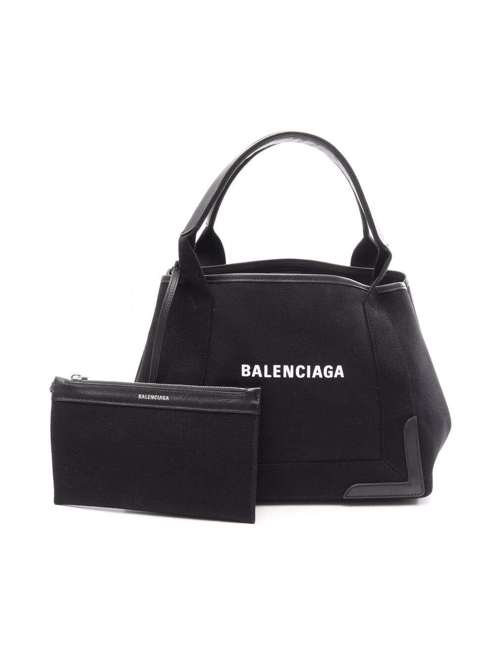 Balenciaga Navy Cabas S Shoulder Tote #358733B70B